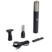 Electric Nose Hair Trimmer Portable Three-in-One Multi-Function Trimmer USB Rechargeable Men'S Grooming Set