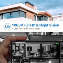 WiFi Video Doorbell Camera: 1080P HD Wireless Doorbell, Motion Detection, Night Vision,Two-Way Audio, APP Control