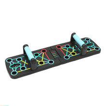 Conjunto de Pranchas de Flexão, Bastão de Flexão Portátil, Equipamento de Fitness Dobrável para Treinamento de Peito, Abdômen e Costas