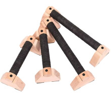 1 Paio di Barre per Flessioni In Legno, per Allenamento A Casa, Barre Parallele, Attrezzatura per Esercizi con Supporto per Flessioni per Uomini e