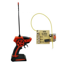 2.4G 4-Kanaals Afstandsbediening Zender- en Ontvangermodule Accessoires Vervanging voor RC-Auto met Afstandsbediening, Rood