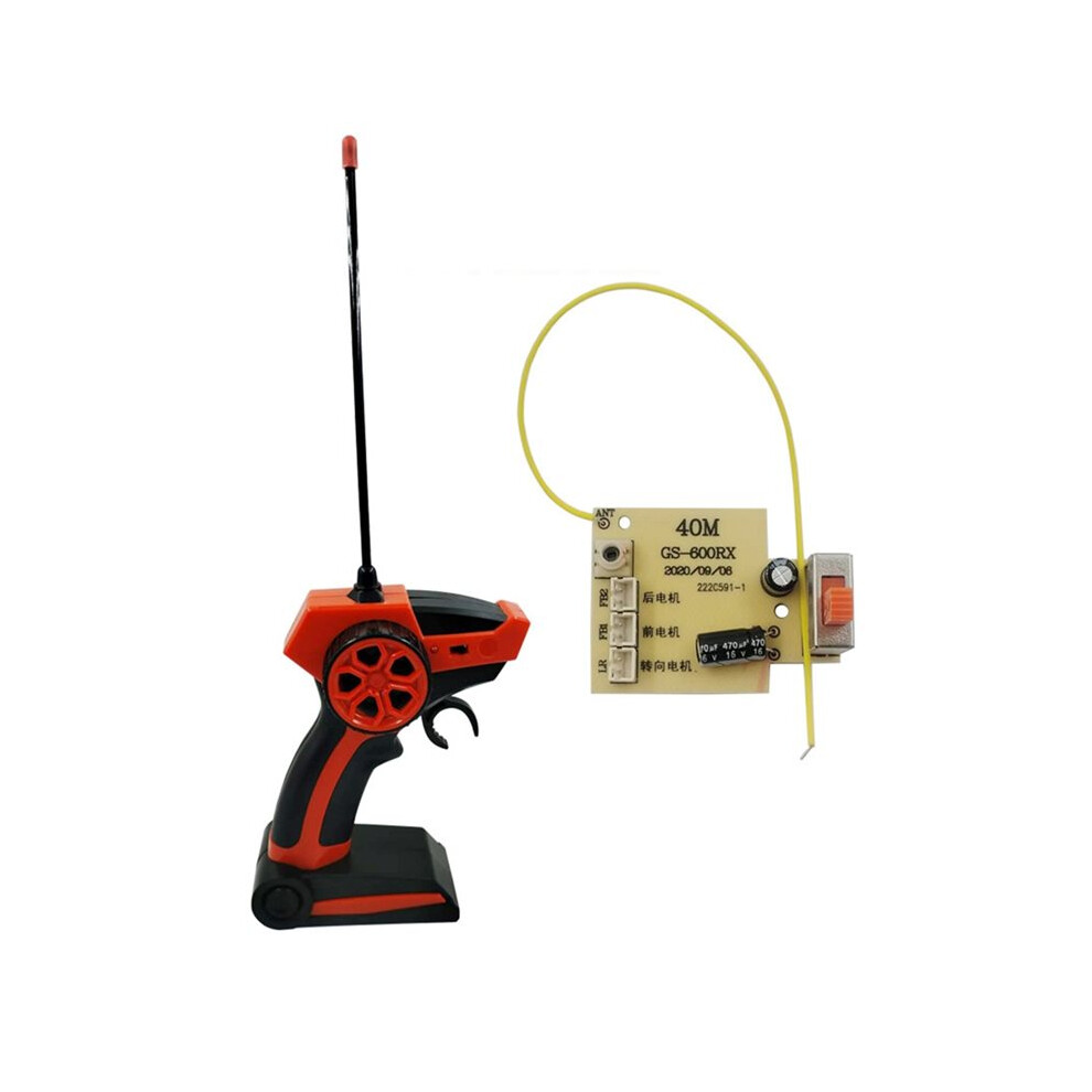 2.4G 4Ch Remote Control Transmitter And Receiver Module Accessories Replacement For Rc Remote Control Car Red 6032538004278