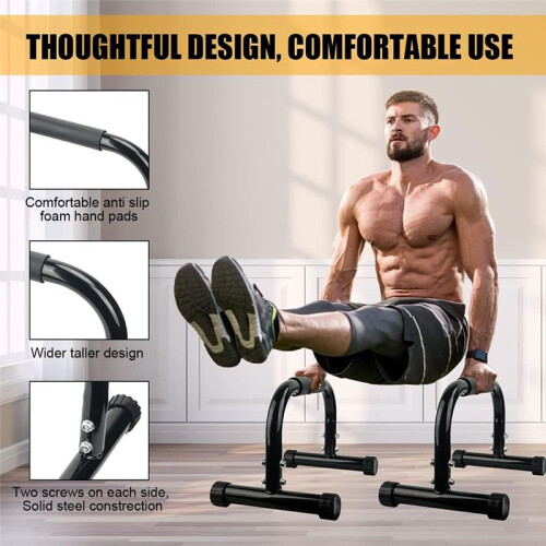 Parallettes Bars,Push  Bars Strength Training for Handstands,Full Planche,Push  Stands Handle Calisthenics Equipment 2