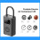2D 25%Speed Boost  Portable Electric Air Compressor Treasure 150PSI Type-C LED Multitool Inflator 2
