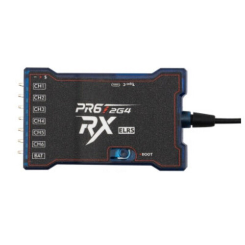 PR6 2G4 6CH ELRS Receiver Remote Control RC FPV Drone Fixed Wing Models DIY Accessories