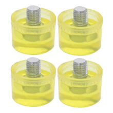Rubber Striking Head Replacement Mallet Heads 4 Pack For Delicate Assembly Furniture Minimize Surface Imperfections
