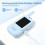 Walkie-Talkie Infantil com Tela HD de 2 Polegadas, Recarregável Via USB-C, com Chamada HD em um Clique, Ideal para Presentear Crianças. 5