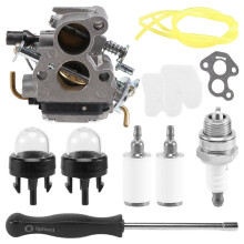 Carburettor with Air Filter and Fuel Pipe Filter for 235 235E 236 236E 240 240E Chainsaw