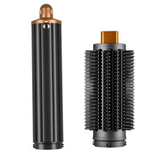 Rundbürste und 40-mm-Aufsatz für Langes Haar für Airwrap HS01, HS05 und HS8 für Glattes, Welliges und Lockiges Haar A