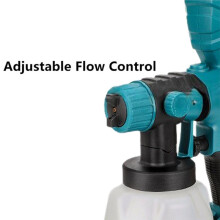 Elektrisch Spuitpistool voor 20V Snoerloze Verfspuit Auto Meubels Staalcoating Airbrush voor DIY-Knutselwerkjes