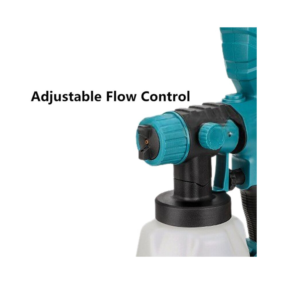 Electric Spray Gun For 20V Cordless Paint Sprayer Auto Furniture Steel Coating Airbrush For Diy Crafts 4711329358340