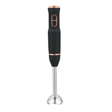 Handheld Immersion Blender with Stainless Steel Blades for Kitchen Food Mixing, Light  Stick Blender,Eu Plug Black