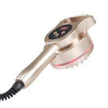 Microcurrent Meridian Brush Massager Cellulite Lymphatic Infrared Heating Body Detoxification Health Scraping Device(EU)