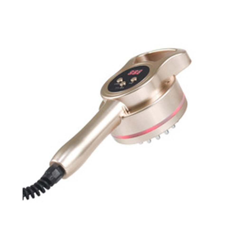 Microcurrent Meridian Brush Massager Cellulite Lymphatic Infrared Heating Body Detoxification Health Scraping Device(EU)