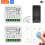 WIFi Curtain  Module with Remote Control Roller Blinds Shutter Motor  Control Voice  WIFi Curtain Module 6