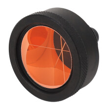 Mini-Prisma 25,4 mm aus optischem Glas, Totalstation Vermessung Ersatzprisma mit ABS-Abdeckung