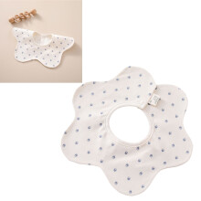 Highly Absorbent Baby Drool Bibs, Rotatable Cotton Bib for Boys & Girls