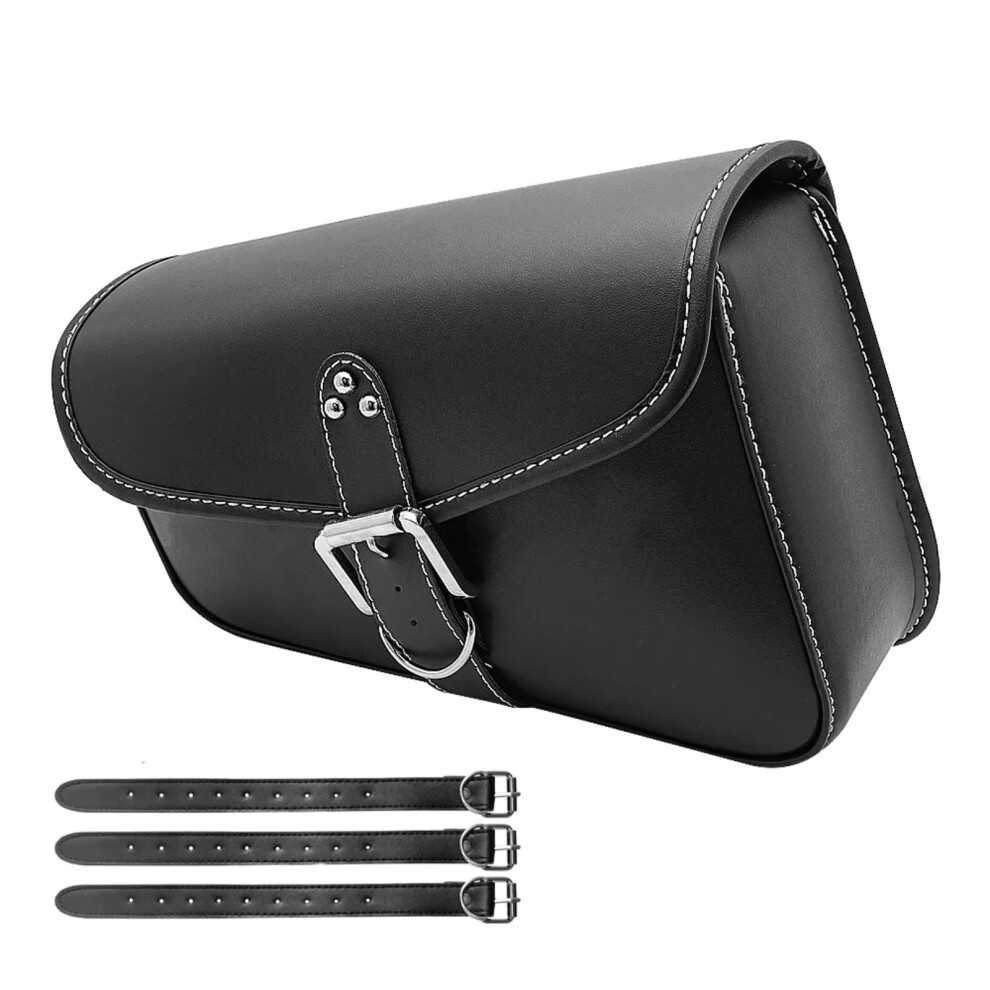 Motorcycle Saddle Bag For Sportster Xl883 Xl1200, Waterproof Tail Bag With Side Storage And Tool Pouch 9382693646439