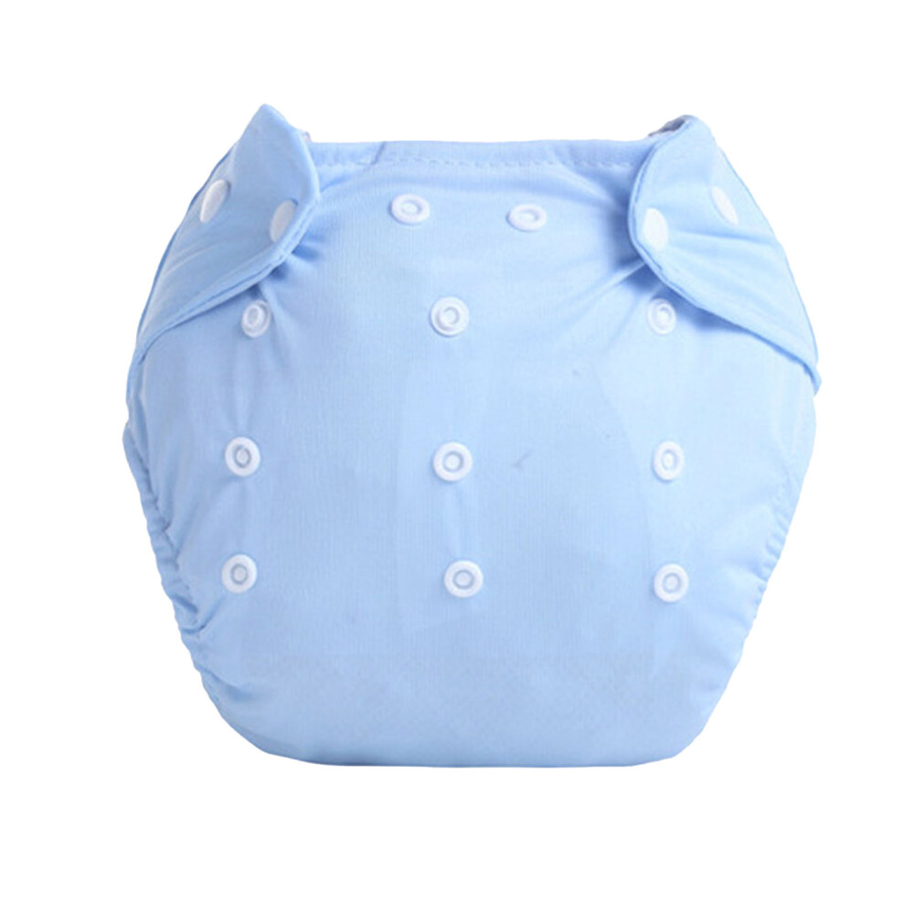 Adjustable Leakproof Cloth Diaper For 0-1.5 Year Babies Blue