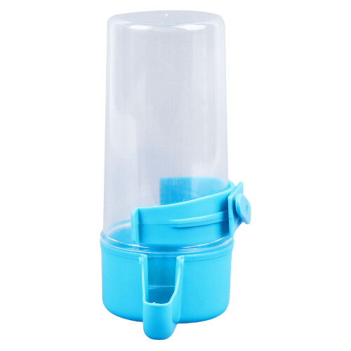 Automatic Bird Water Feeder 100ml Clear Plastic Parrot Parakeet Cockatiel 1