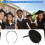 Graduation Hat Headband Insert, OneSize Elastic, AntiFall, Black, Compatible Graduation Cap 2