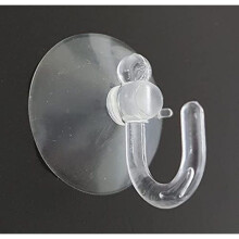 Ganchos de ventosa transparentes de súper succión, reutilizables y de uso múltiple para la decoración del hogar y la oficina, PVC de alta calidad