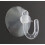 Suction Cups For Wide Application, Clear Plastic Removable, Durable Material Wall Hooks, High Quality PVC Easy Installation Reusable Suction Cups 1