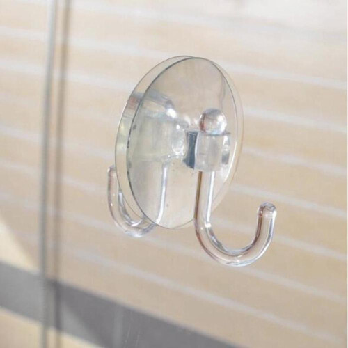Suction Cups For Wide Application, Clear Plastic Removable, Durable Material Wall Hooks, High Quality PVC Easy Installation Reusable Suction Cups 1