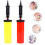2pcs Plastic Balloon Inflator Hand Held Air Pump (Random Color) 10