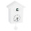 Modern Cuckoo Clock Wall Mounted, Charming Cuckoo Call Adjustable Volume Control Battery Powered Quiet Operation Minimalist Design High Quality 1