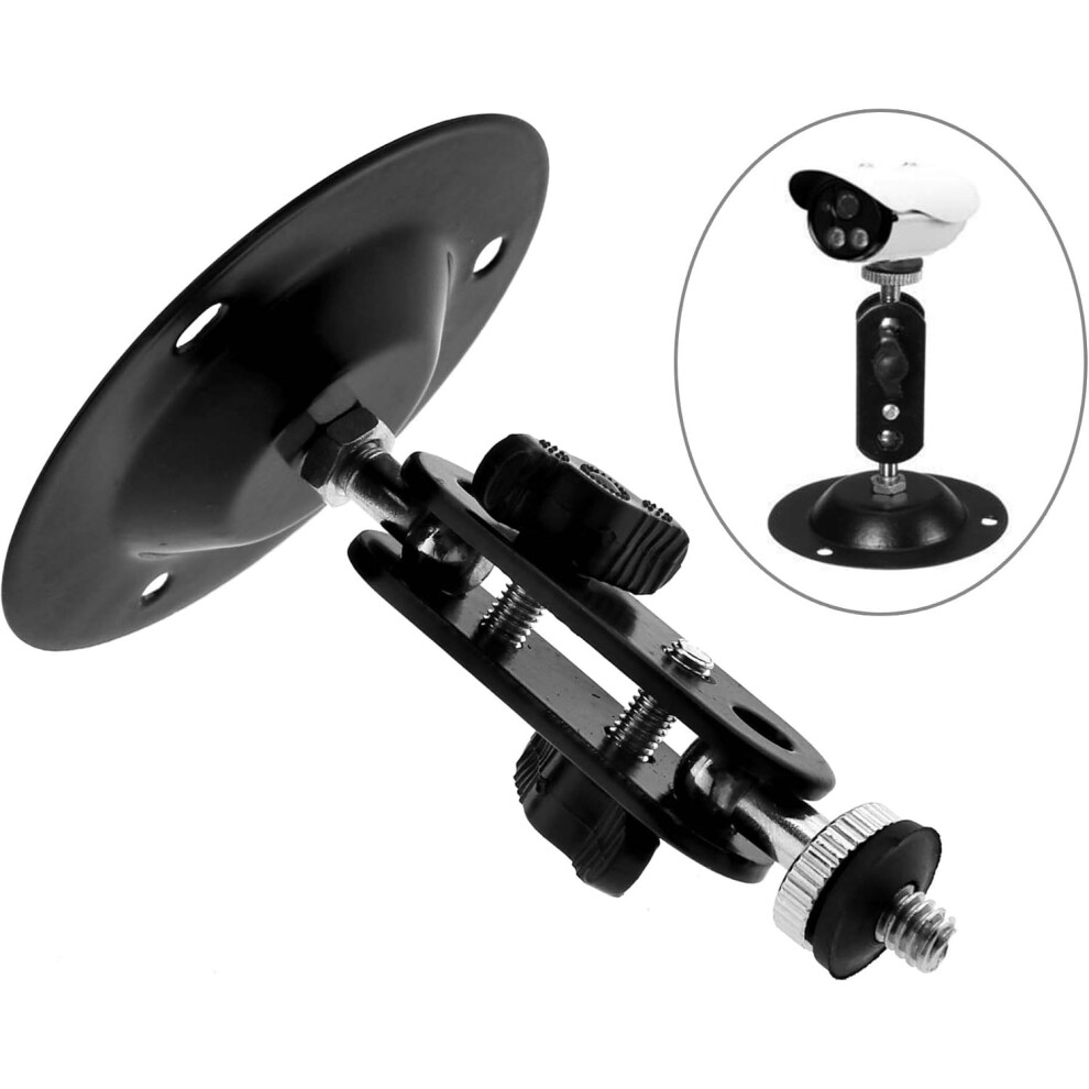 Wall Ceiling Mount Bracket, Adjustable Metal Stand For Indoor Outdoor Use, Security Camera Stand With Rust-Resistant Metal Construction, Easy 9128293506540