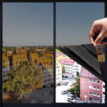 UV-Schutzfolie für Fenster, energiesparende UV-Schutzfolie für Haustürglas, hergestellt aus hochwertigem PET-Material, geeignet für glatte