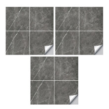 Sets Of Waterproof Vinyl Flooring Tiles, Self Adhesive Removable For Easy Installation, Marble Pattern Stickers Flooring With Wide Application In