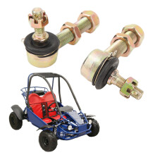 2X Steel Alloy Tie Rod Ball Joints M10 M14 Compatible with 50cc-125cc ATV Bikes