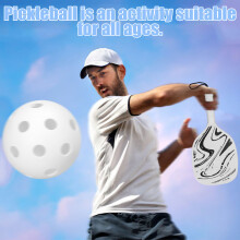Pickleball-Schläger-Set aus 2 Stück mit 4 Bällen, Aufbewahrungstasche, 415x205mm