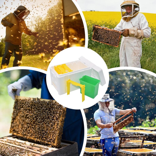 Bee Box Insulation Foam Bee Castle  Beekeeping Supplies For Starter Apiary, Pollination Breeding 2