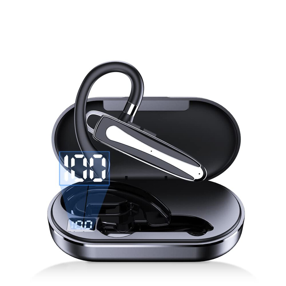 Bluetooth Headset Wireless Bluetooth 5.0 Earpiece With Stereo Mic, 8 Hours Playtime, Compatible With Iphone And Android Phones 9382693648532