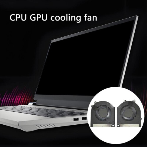 CPU GPU Ventilátor Ventilátor Notebooky Chladiče Ventilátor pro G15 5530 2023 Ventilátorové radiátory