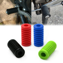Motorcycle Gear Shift Lever Cover AntiSlip Rubber Protector for Universal Motorbike Pedal Green