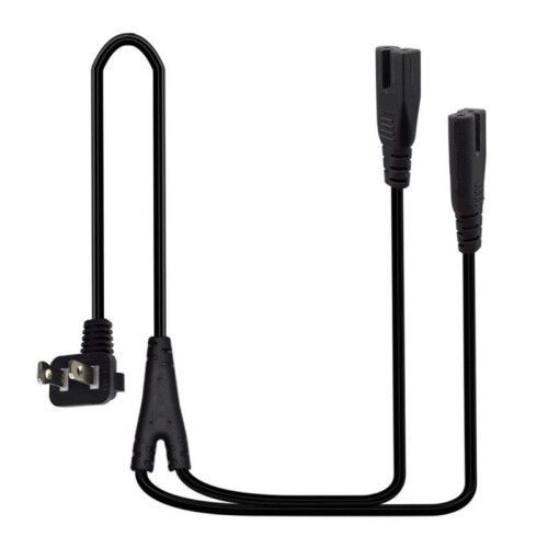 1.8M Power Cable, UL Listed 2 Prong to Double D Socket Line 1.8Meter in Length 2