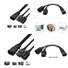 IEC320-C14 Kabelkabel für Männchen-zu-Nema 5-20R IEC320C19 weibliches Netzteil-Konverterkabel