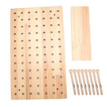 Eco-Friendly Wood Panel, Clear Texture Smooth Surface for Practical Household Storage, High Quality and Natural Wood, Beautiful Home Wall Decor for Mu