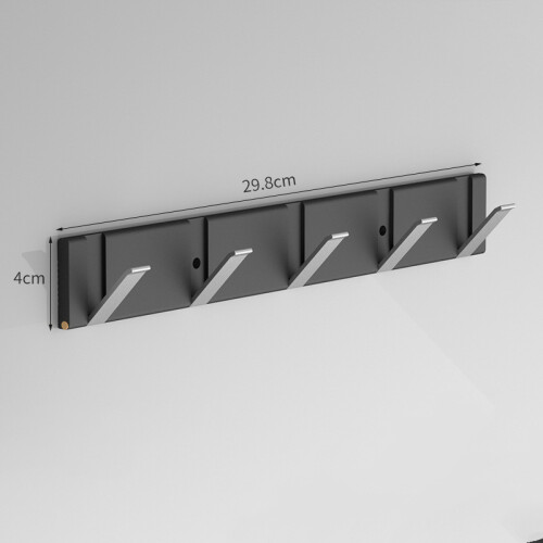Wall Coat Rack, Elegant Modern Design, Space-Saving Foldable Hooks, High Load Capacity, Durable Waterproof Material 1