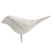 Wandhaken in Vogelform aus Marmor, Kleiderbügel mit Cartoon-Vogelmotiv verleiht dem Raum Eleganz, dekorativer Schlüsselhalter mit persönlicher