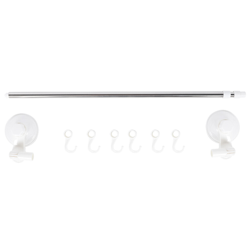 Portable Shower Arm Mount, Vacuum Adsorption Principle Ensures Strong Adhesion To Smooth Surfaces Without Drilling, Ideal For Home Kitchen, Bathroom, 9340258718236