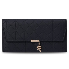 Women's Wallet With Large Capacity, Multi-Layer Folding Design Wallet For Women With Leather Small Bifold Structure, RFID Blocking Card Holder With Zi