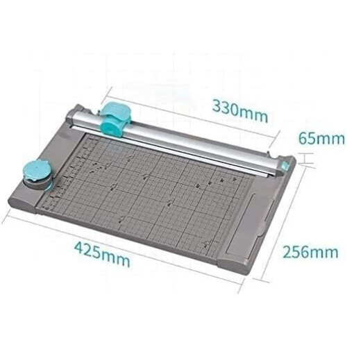 Paper Cutter Guillotine Trimmer Hob Multifunction Roller Model Hob Office Craft Tool 1