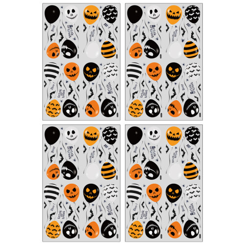 Διακοσμήσεις για το Halloween σε αφθονία, οι αυτοκόλλητες ταινίες παραθύρου με