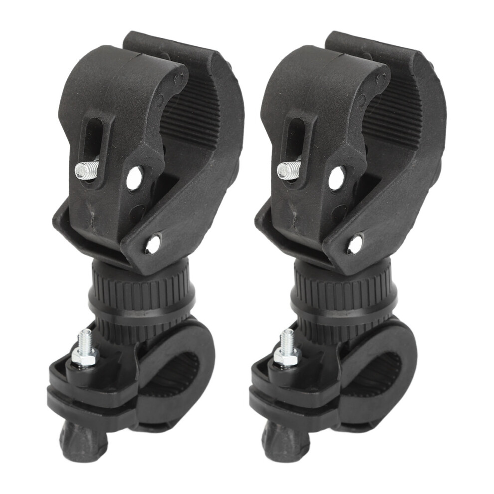 Versatile Crutch Holder with 360 Rotation for Rollators & Scooters