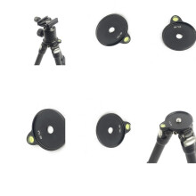 Stativ-Nivellierplattform 50-mm-Aufsätze für stabile und präzise